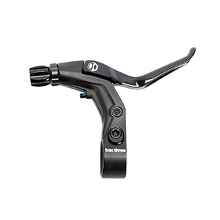 BOX THREE RH LONG V-LEVER BLACK