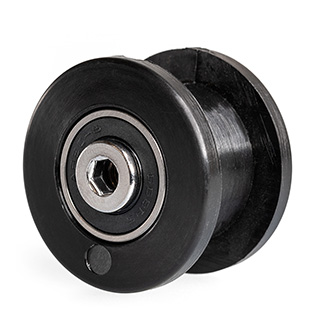 GUSSET SS TENSIONER ROLLER BLK
