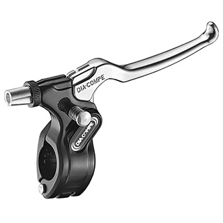 Dia-Compe old school BMX Tech 77 LOCKING Right Hand RH Brake Lever ALL SILVER