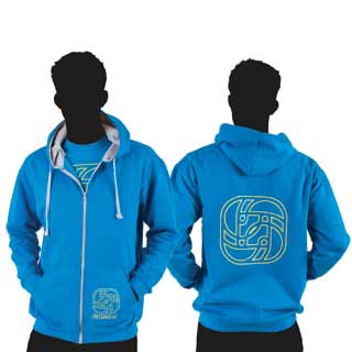 Gusset Outline Logo Zip Hoodie Gusset Outline Logo Zip Hoodie