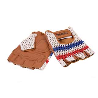 PASSPORT CYCLING MITTS CRM Lg