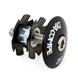 Alloy Ahead Cap & Star Nut Set Dia-Compe Alloy Ahead Cap & Star Nut Set