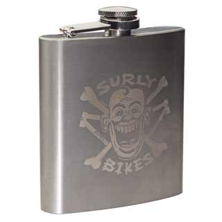 SURLY S/STEEL HIP FLASK 6oz