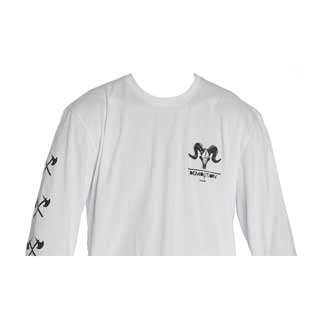 DEMOLITION RAM LS TEE XL WHI DEMOLITION RAM LS TEE XL WHI