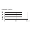 image of Connex 108 1/8” Bicycle Chain power chart