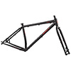 image of Surly Krampus Frameset - Demonic Sparkle Party Black