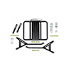 image of Old Man Mountain Pizza Rack includes: