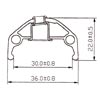 image of Halo SAS rim dimensions