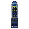 image of Squire Freestanding Display Unit - with 'leisure' + 'urban' stock