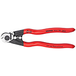 Knipex 190mm Forged Wire Rope Cutters