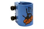 SLAMM 3-BOLT CLAMP BLUE