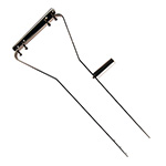 Adjustable Metal basket Support with Lamp bracket