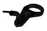 C/ON BRK HANGER 25.4 BLK