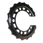 GUSSET BASH GUARD 94/32T BLK