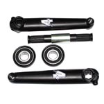 4J PRO STYLE BMX CRANK 175 BK