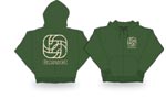 GUSSET DISTRESS ZIP HOODY XXL