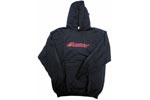 GUSSET LOGO HOODY BLK MD