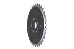 GUSSET TRIBAL-10 CD 40T BLK