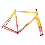 All City Nature Cross SS Frameset - Pink Lemonade