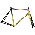 All City Zig Zag Frameset - Golden Leopard