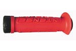 INTENSE GRIP L-ON KIT RED/BLK