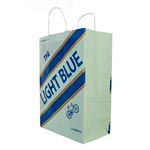 The Light Blue Paper Carrier Bag