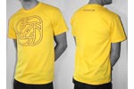 GUSSET OUTLINE T-SHIRT YEL Sm