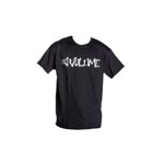 Volume Black Script t shirt.