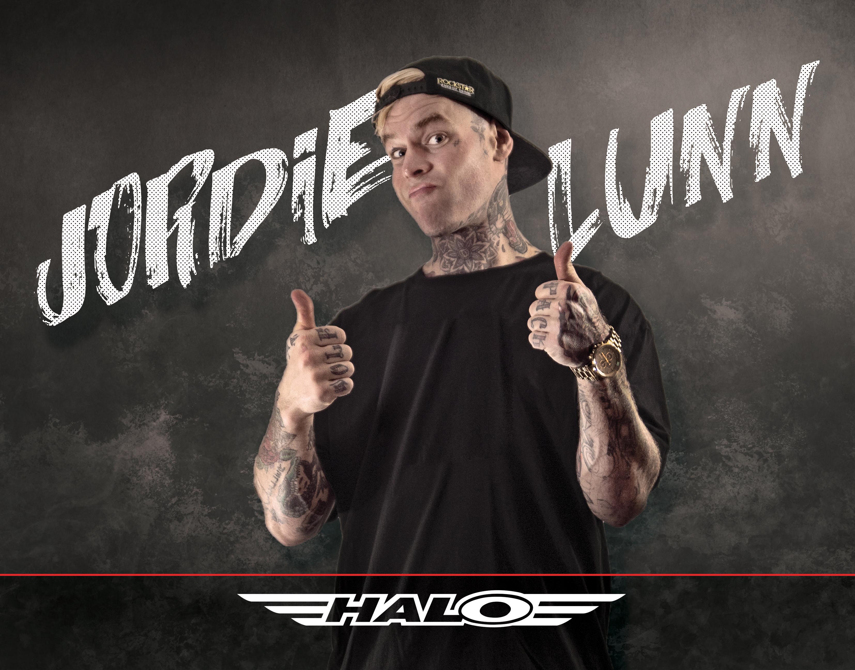 Jordie Lunn now sponsored by Halo!