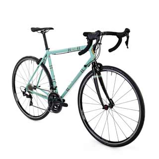Fast steel Road bicycle
