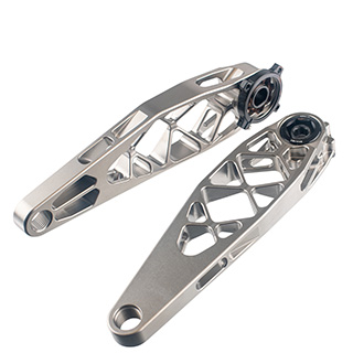 5DEV Titanium MTB Crank Arms - Natural 5DEV Titanium MTB Crank Arms - Natural