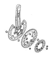 SURLY MWOD PUG CK SET 170 BK SURLY MWOD PUG CK SET 170 BK
