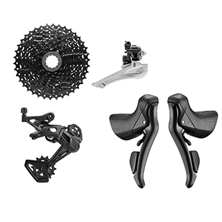 microSHIFT Sword Black 2x9 Groupset