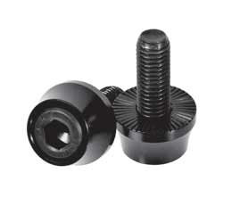 HALO MX RACE HUB BOLT KIT CrMo BLK