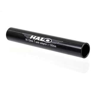 HALO 15-12mm THRU-AXLE SLEEVE BLK