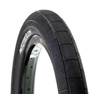 Demolition Momentum Tyre in grey with black side wall