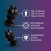 image of Cyclo Pro Spoke Rolling Heads