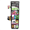 image of Juice Lubes Floor Standing POS Unit (shown with stock for illustrative purposes only)