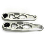 5DEV eBIKE ISIS CRANKS 155mm BLK