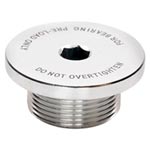 Replacement bearing adjustment cap for Mr. Whirly & OD cranks.