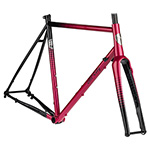 All City Zig Zag Frameset - Sour Cherry Seltzer